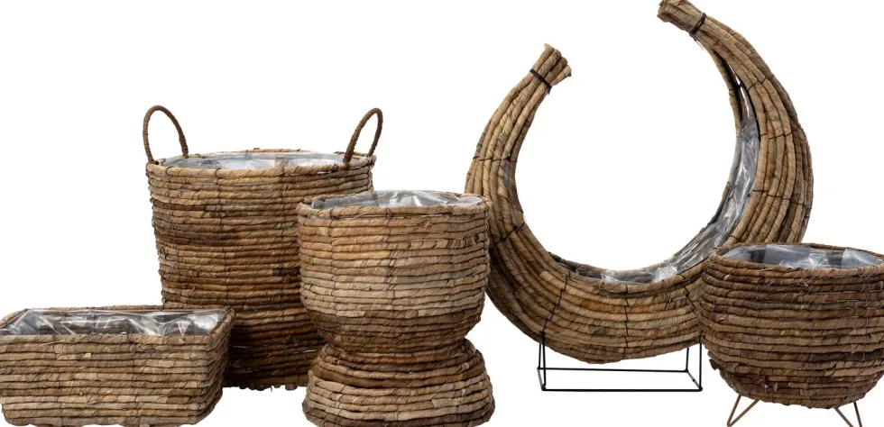 Intratuin plantenmand Maan naturel D 28,5 H 26 cm