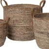 Intratuin plantenmand Maja grijs / naturelD 31 H 25 cm