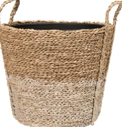 Intratuin plantenmand Micha naturel / wit D 39 H 33 cm