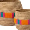 Intratuin plantenmand Moya naturel / oranje D 43 H 35 cm