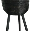 Intratuin plantenmand op poten Wolter zwart D 30 H 59 cm