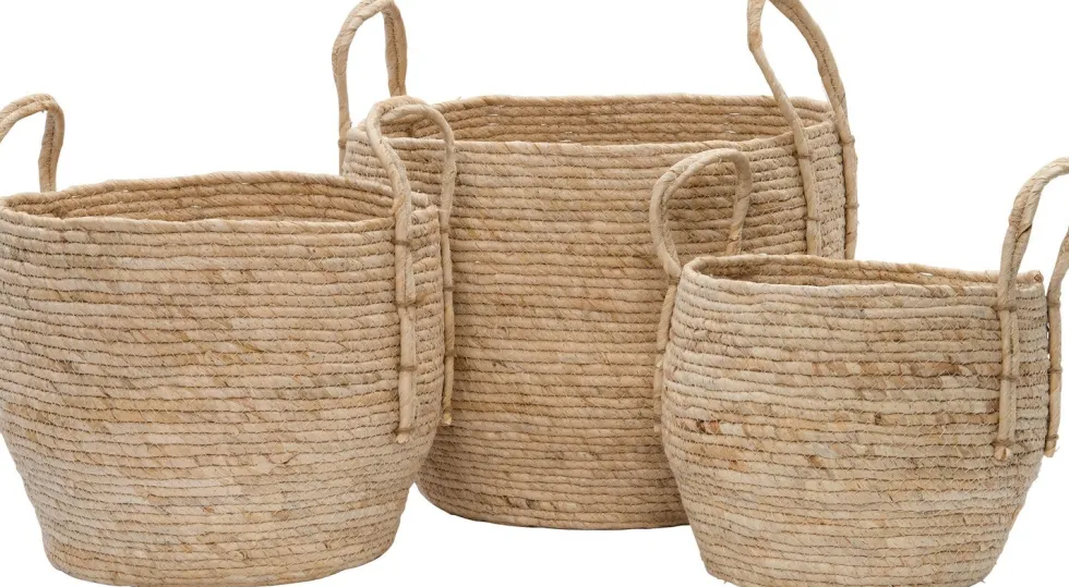 Intratuin plantenmand Otis naturel D 38 H 33 cm