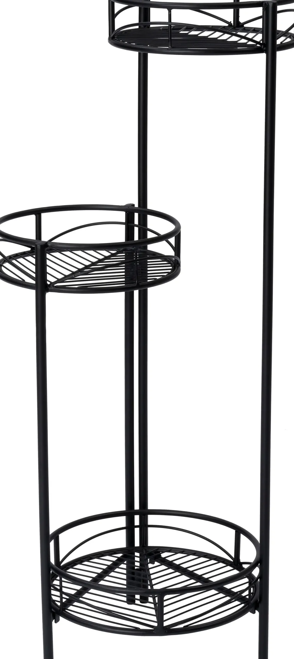 Intratuin plantenrek Tjibbe zwart 30 x 59 x 89 cm