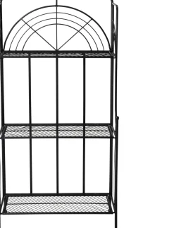 Intratuin plantenrek Tjibbe zwart 60 x 27,5 x 120 cm