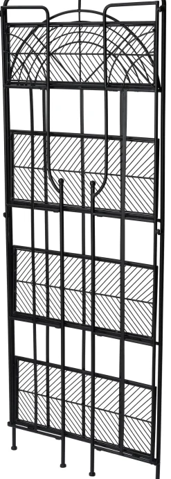 Intratuin plantenrek Tjibbe zwart 60 x 27,5 x 160 cm