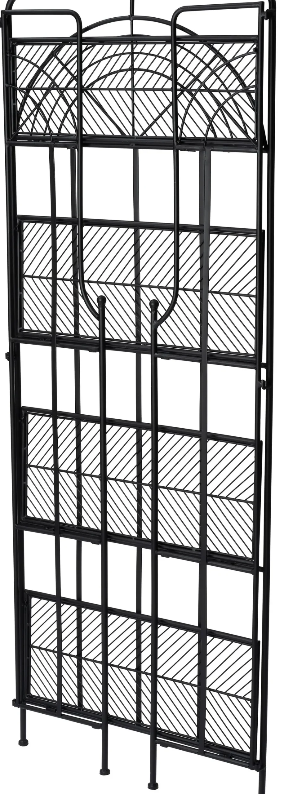 Intratuin plantenrek Tjibbe zwart 60 x 27,5 x 160 cm