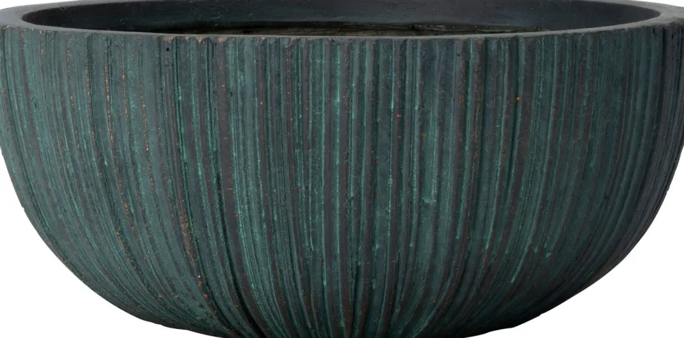 Intratuin plantenschaal Maas blauw D 36,5 H 16 cm