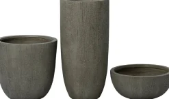Intratuin plantenschaal Tom grijs D 36,5 H 16 cm