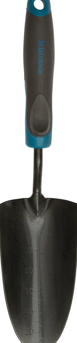 Intratuin plantenschep blauw/zwart