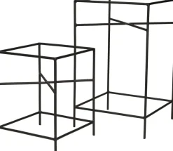 Intratuin plantenstandaard zwart 30 x 30 x 40 cm