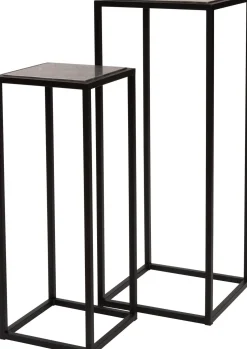 Intratuin plantentafel Bibi zwart D 39 H 100 cm