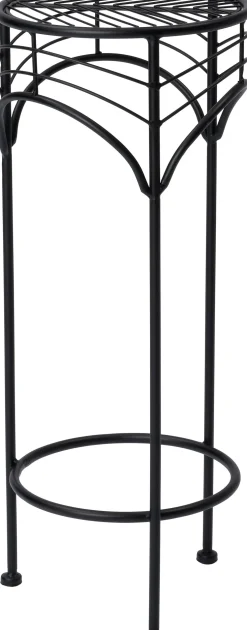 Intratuin plantentafel Tjibbe zwart D 30 H 70 cm