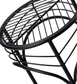 Intratuin plantentafel Tjibbe zwart D 25 H 60 cm