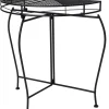 Intratuin plantentafel Tjibbe zwart 75 x 36,5 x 74,5 cm