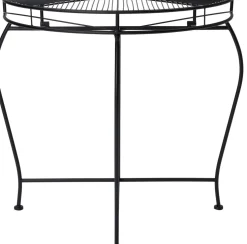 Intratuin plantentafel Tjibbe zwart 75 x 36,5 x 74,5 cm