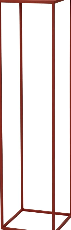 Intratuin plantentafel Vinc rood 22 x 22 x 90 cm