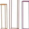 Intratuin plantentafel Vinc oranje 22 x 22 x 90 cm