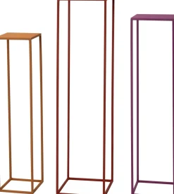 Intratuin plantentafel Vinc oranje 22 x 22 x 90 cm