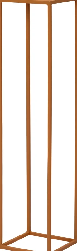 Intratuin plantentafel Vinc oranje 25 x 25 x 100 cm