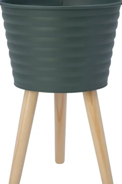 Intratuin plantenteil op poten Guus groen D 25 H 43 cm
