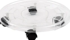 Intratuin plantentrolley Sven transparant D 37 H 8 cm