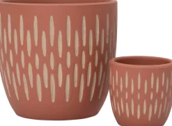 Intratuin pot Brent terracotta D 13,5 x H 12,5 cm