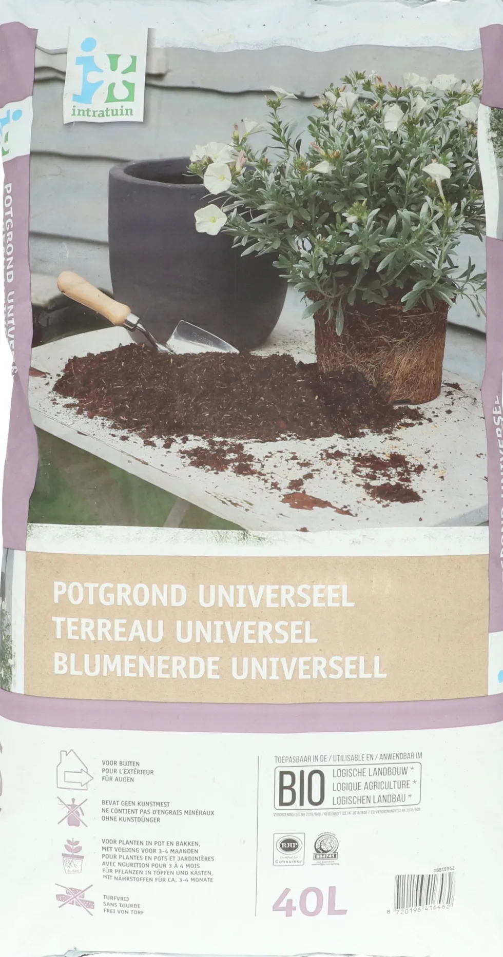 Intratuin potgrond universeel 40 L