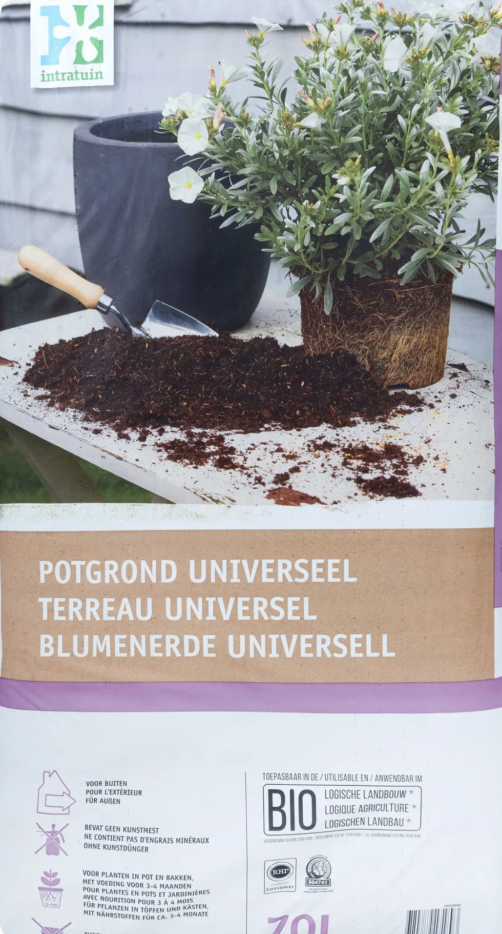 Intratuin potgrond universeel 70 L