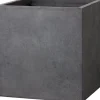 Intratuin pot Kubus 64 x 64 x 55 cm antraciet