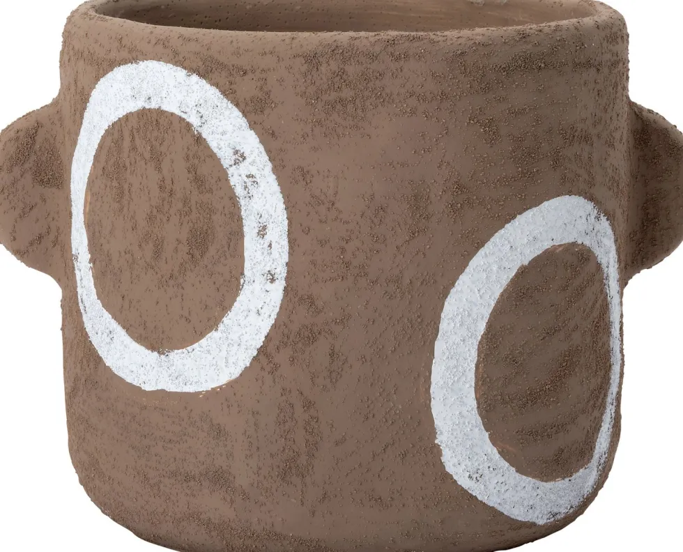 Intratuin pot Terje bruin 22,5 x 18 x 16 cm