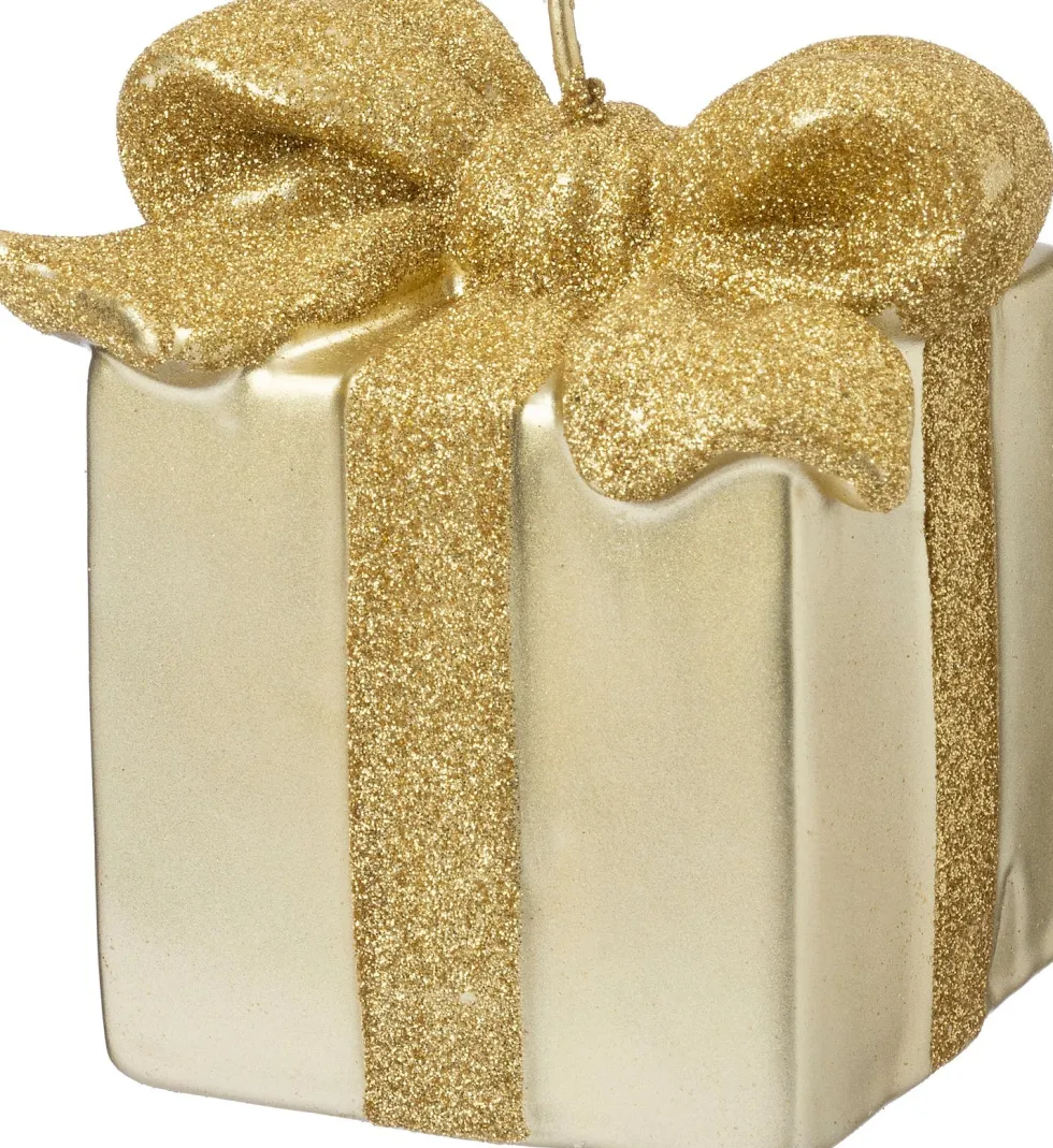 Intratuin stompkaars cadeau goud 15 uur 7,5 x 7,5 x 10 cm