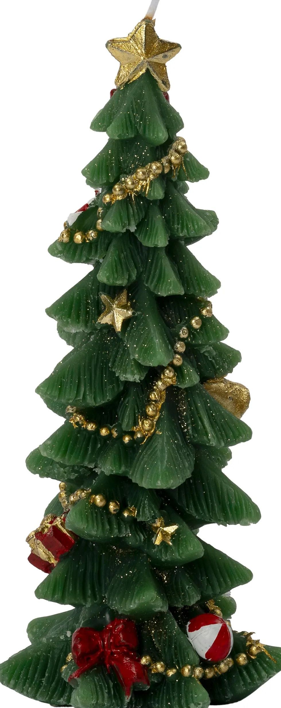 Intratuin stompkaars Kerstboom groen 6 uur D 9,5 H 19 cm