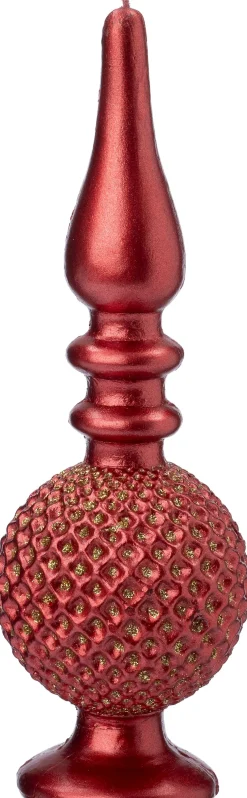 Intratuin stompkaars minaret rood 16 uur D 8 H 25 cm
