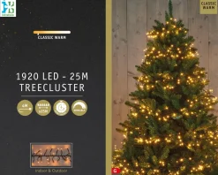 Intratuin treecluster 25 m met 1920 LED lampjes classic warm