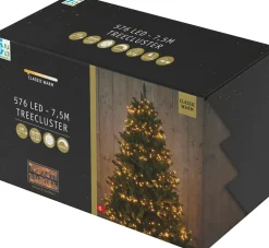 Intratuin treecluster 7,5 m met 576 LED lampjes classic warm