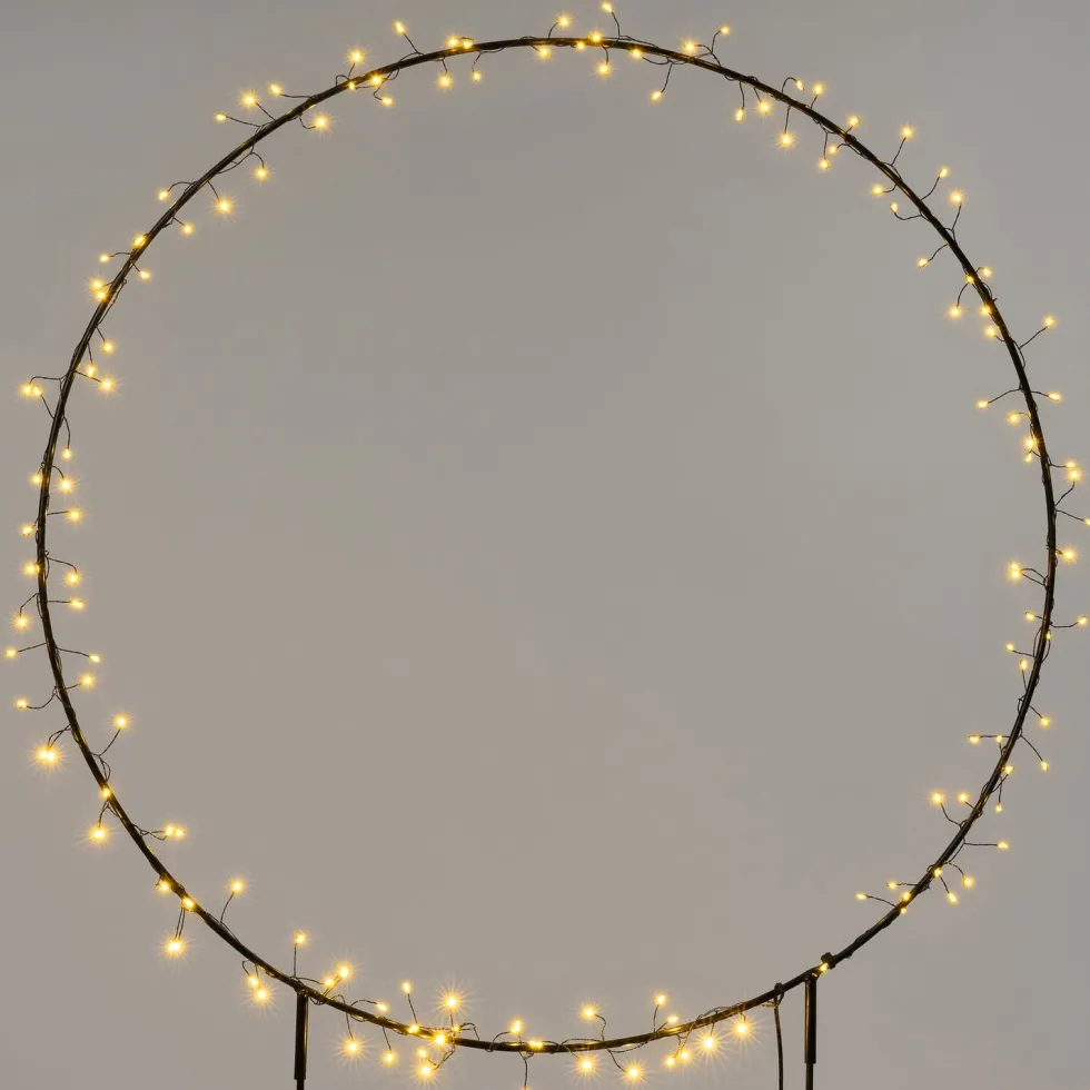 Intratuin tuinsteker Noud cirkel met verlichting D 50 H 80 cm