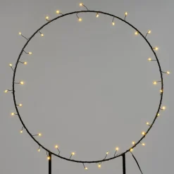 Intratuin tuinsteker Noud cirkel met verlichting D 40 H 65 cm