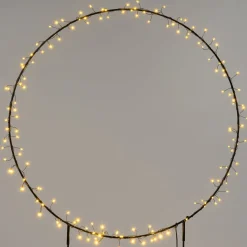 Intratuin tuinsteker Noud cirkel met verlichting D 70 H 120 cm