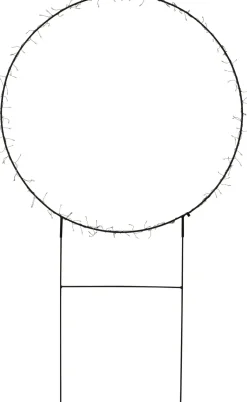 Intratuin tuinsteker Noud cirkel met verlichting D 70 H 120 cm