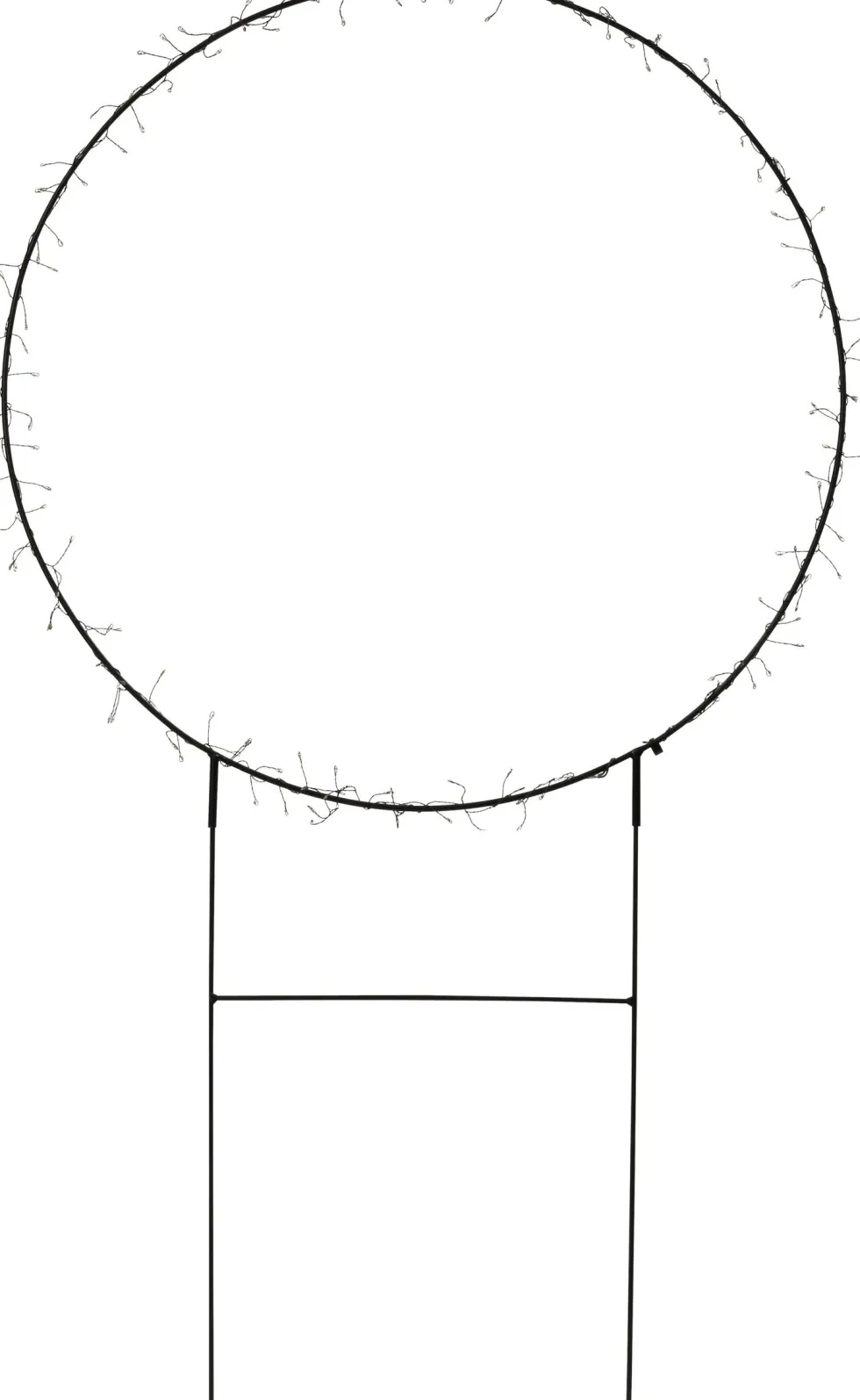 Intratuin tuinsteker Noud cirkel met verlichting D 90 H 150 cm