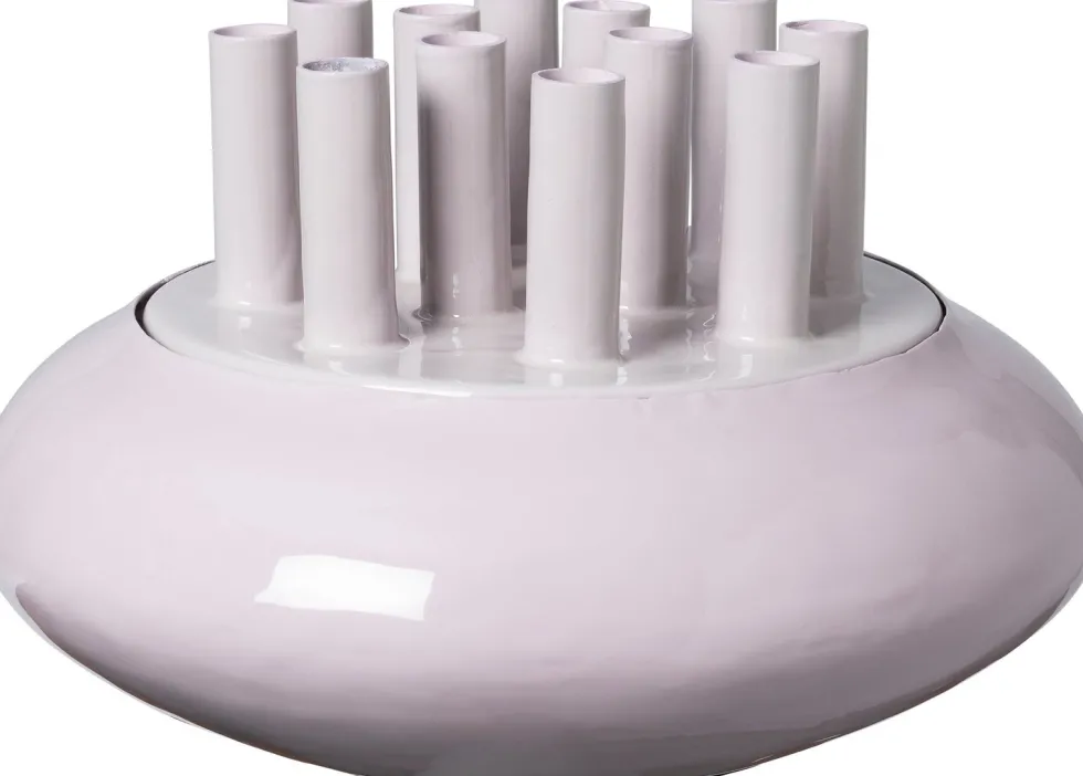 Intratuin tulpenvaas Milton paars D 30 H 18 cm