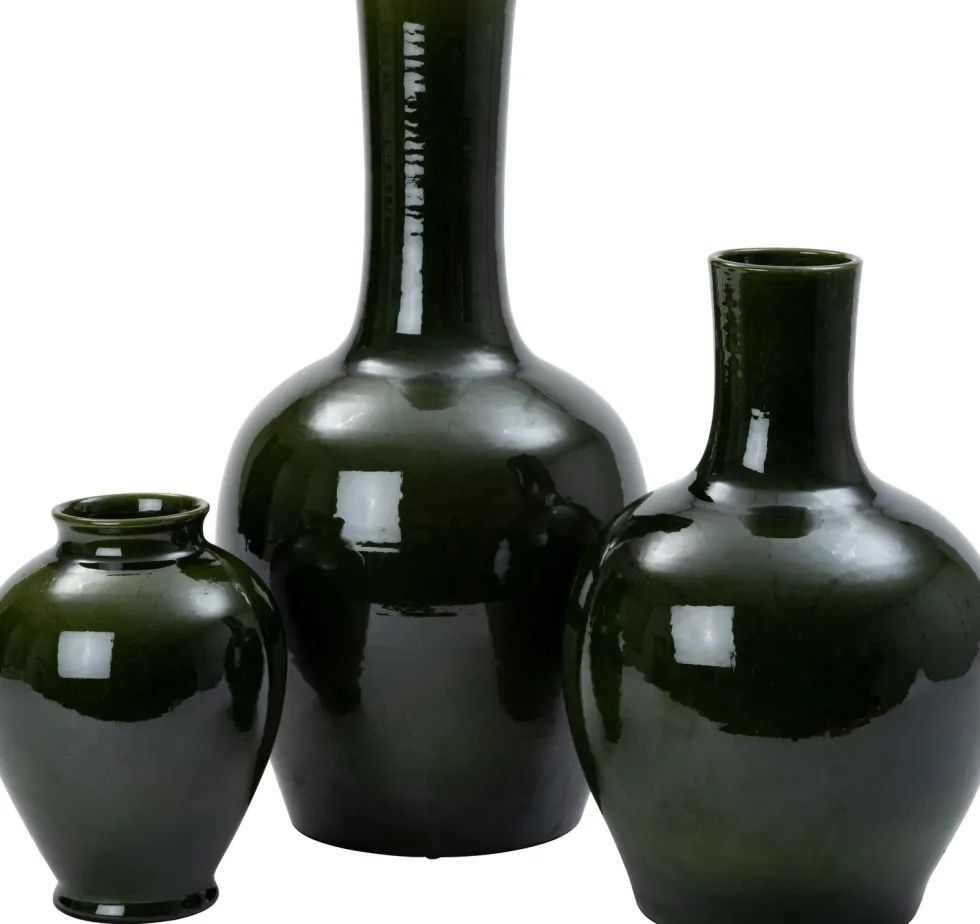 Intratuin vaas Adis groen D 37 H 70 cm