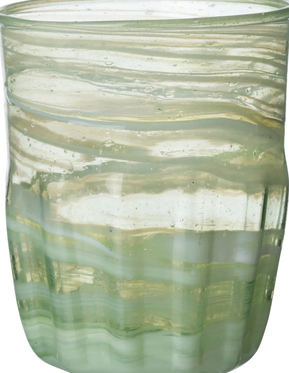Intratuin vaas Agna groen D 11 H 11 cm