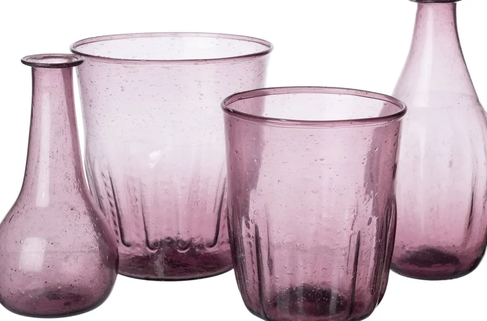 Intratuin vaas Agna roze D 11 H 11 cm