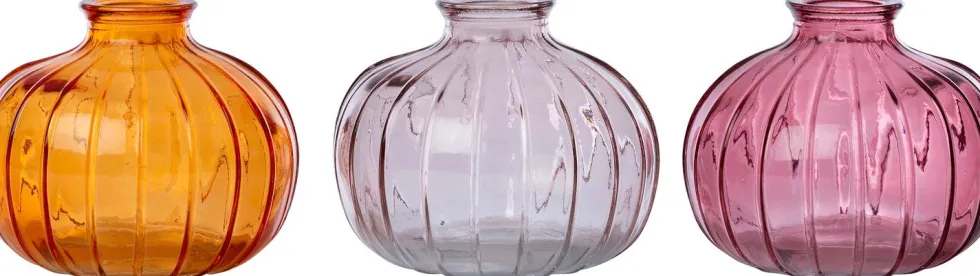 Intratuin vaas Aiden roze D 10,7 H 8,9 cm