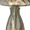 Intratuin vaas Aivy beige / grijs D 13 H 20 cm