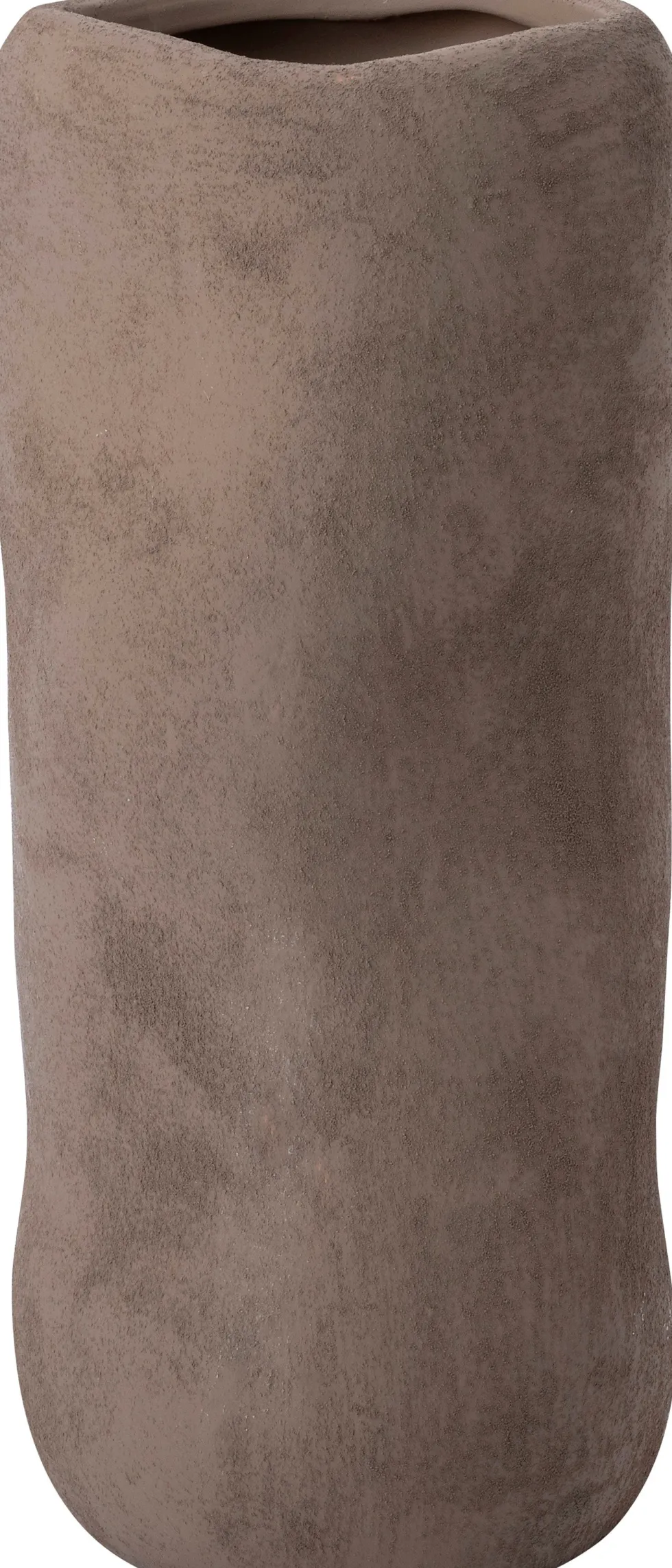 Intratuin vaas Alta taupe D 10,5 H 20,5 cm