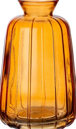 Intratuin vaas Amber oranje D 6,8 H 11 cm