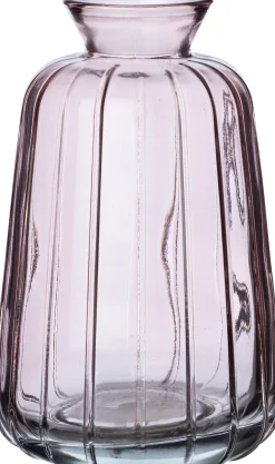 Intratuin vaas Amber roze D 6,8 H 11 cm