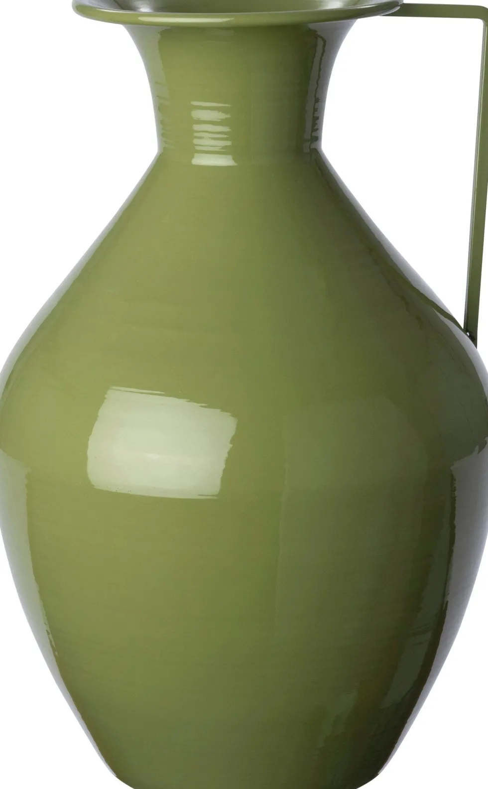 Intratuin vaas Anouk groen D 25 H 37 cm